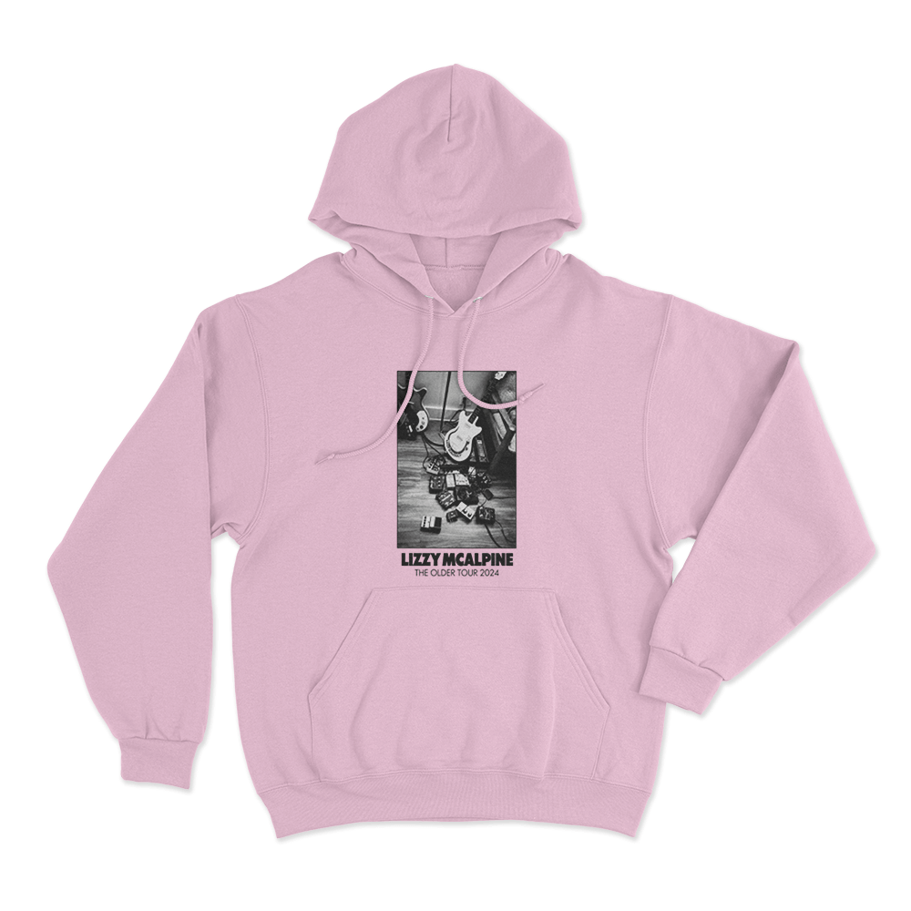 Lizzy McAlpine The Older Tour Unisex Hoodie Pink Lizzy McAlpine The Older Tour Unisex Hoodie Pink