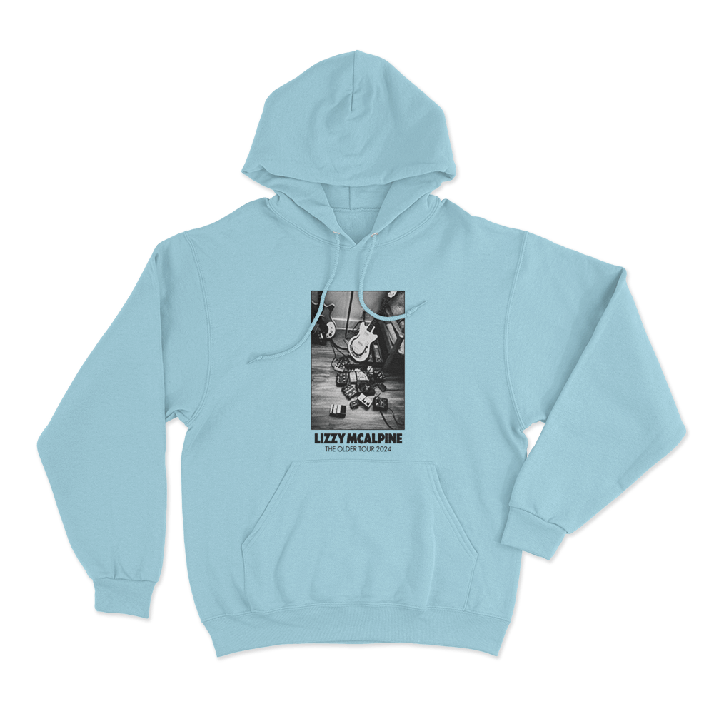 Lizzy McAlpine The Older Tour Unisex Hoodie Sky Blue Lizzy McAlpine The Older Tour Unisex Hoodie Sky Blue