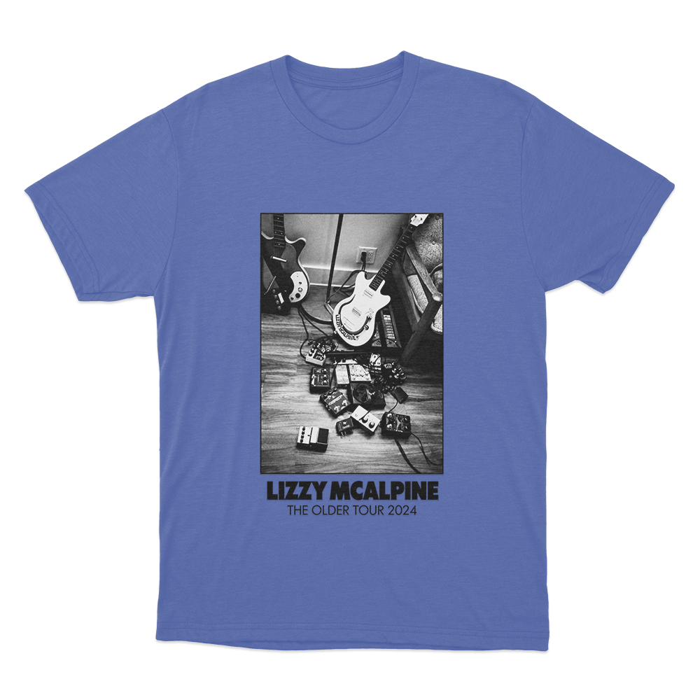 Lizzy McAlpine The Older Tour Unisex T Shirt Blue Lizzy McAlpine The Older Tour Unisex T Shirt Blue