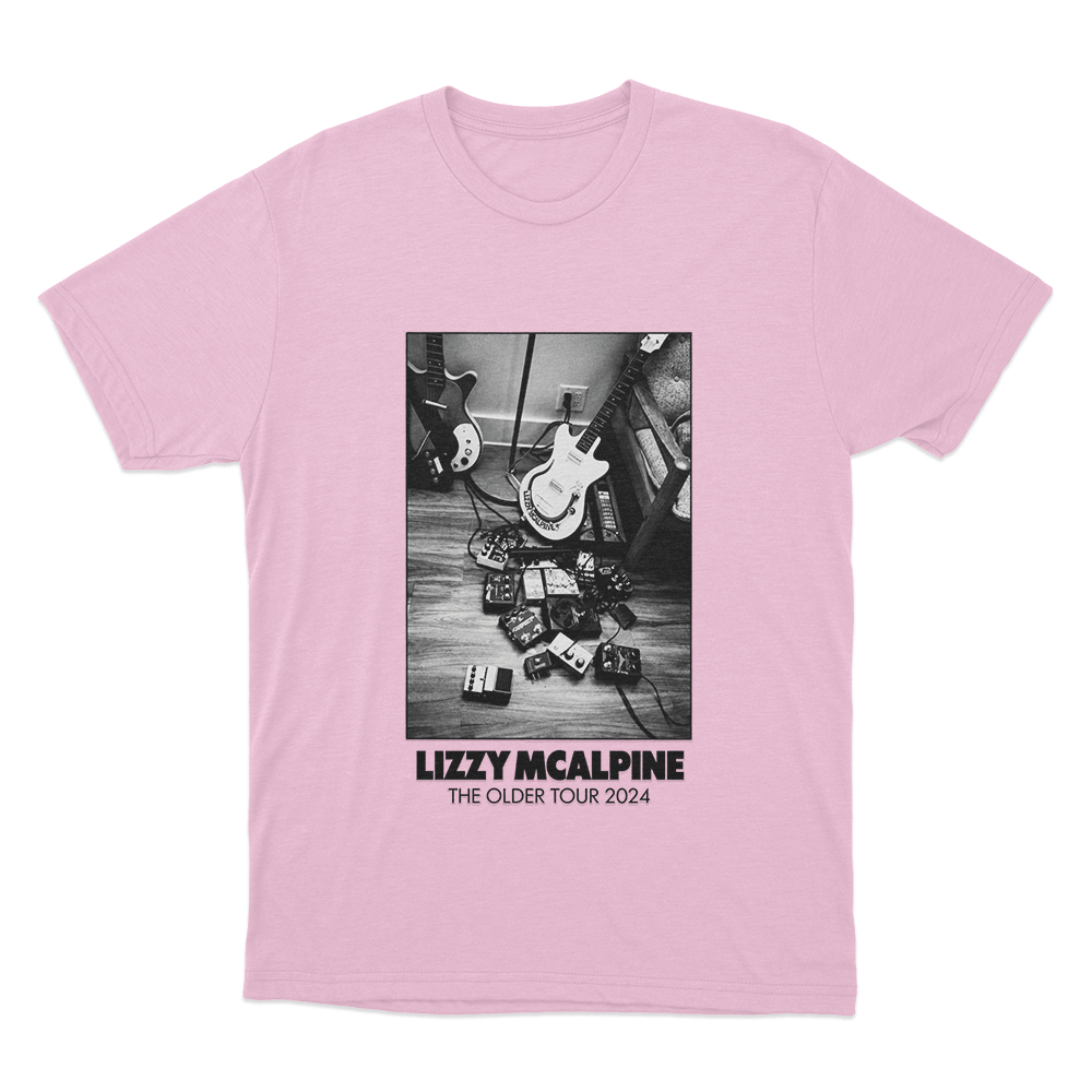 Lizzy McAlpine The Older Tour Unisex T Shirt Pink Lizzy McAlpine The Older Tour Unisex T Shirt Pink