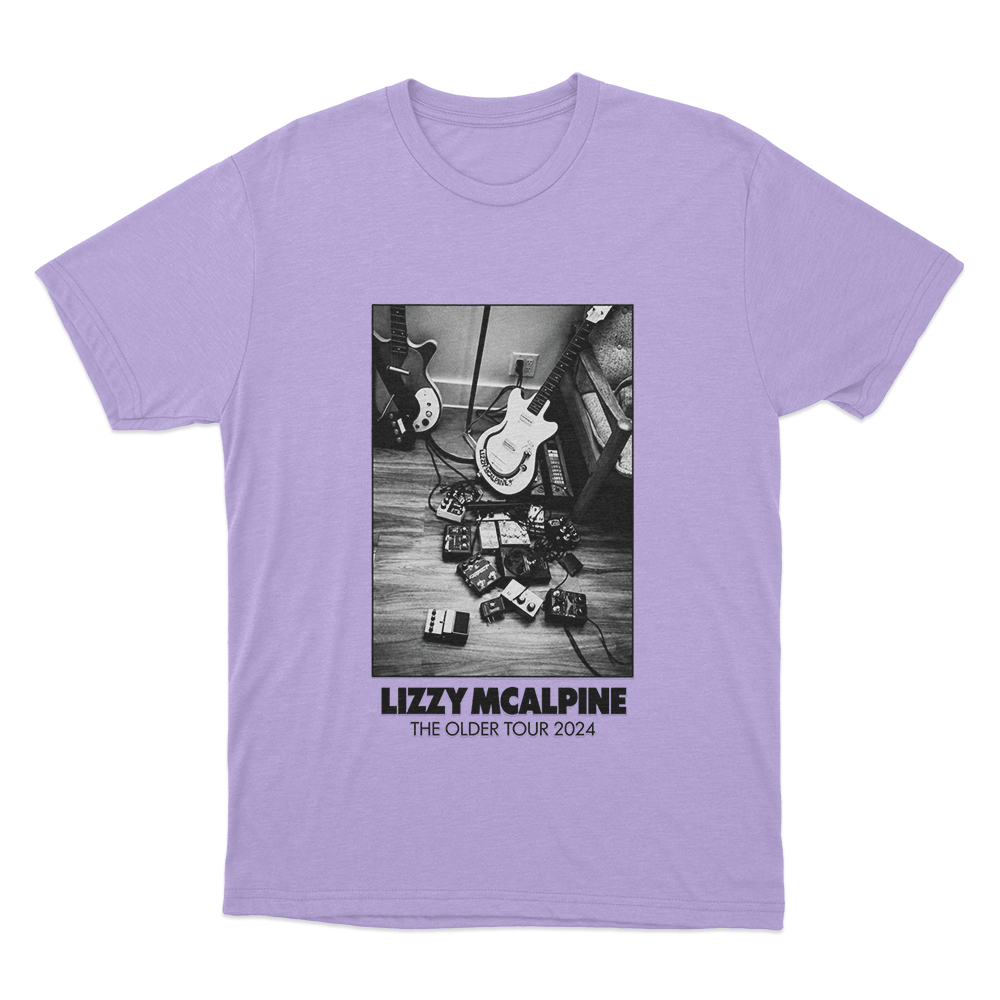 Lizzy McAlpine The Older Tour Unisex T Shirt Purple Lizzy McAlpine The Older Tour Unisex T Shirt Purple