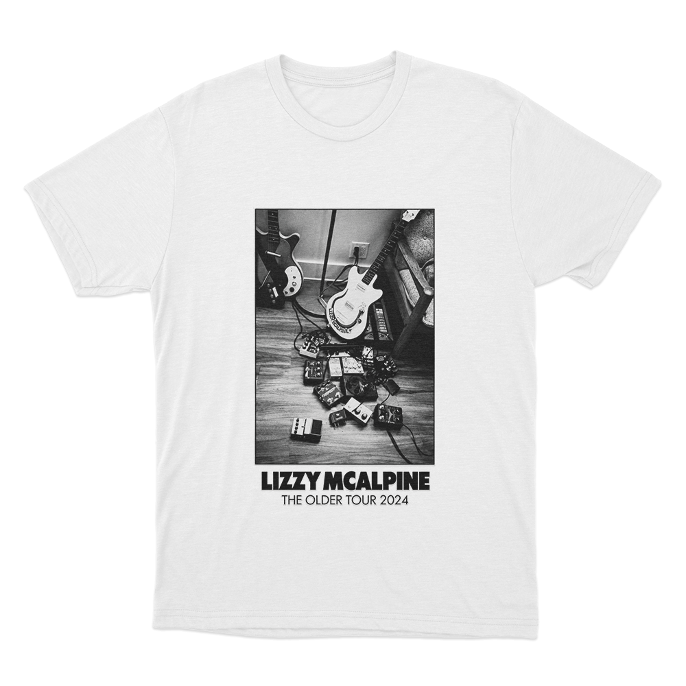 Lizzy McAlpine The Older Tour Unisex T Shirt White Lizzy McAlpine The Older Tour Unisex T Shirt White