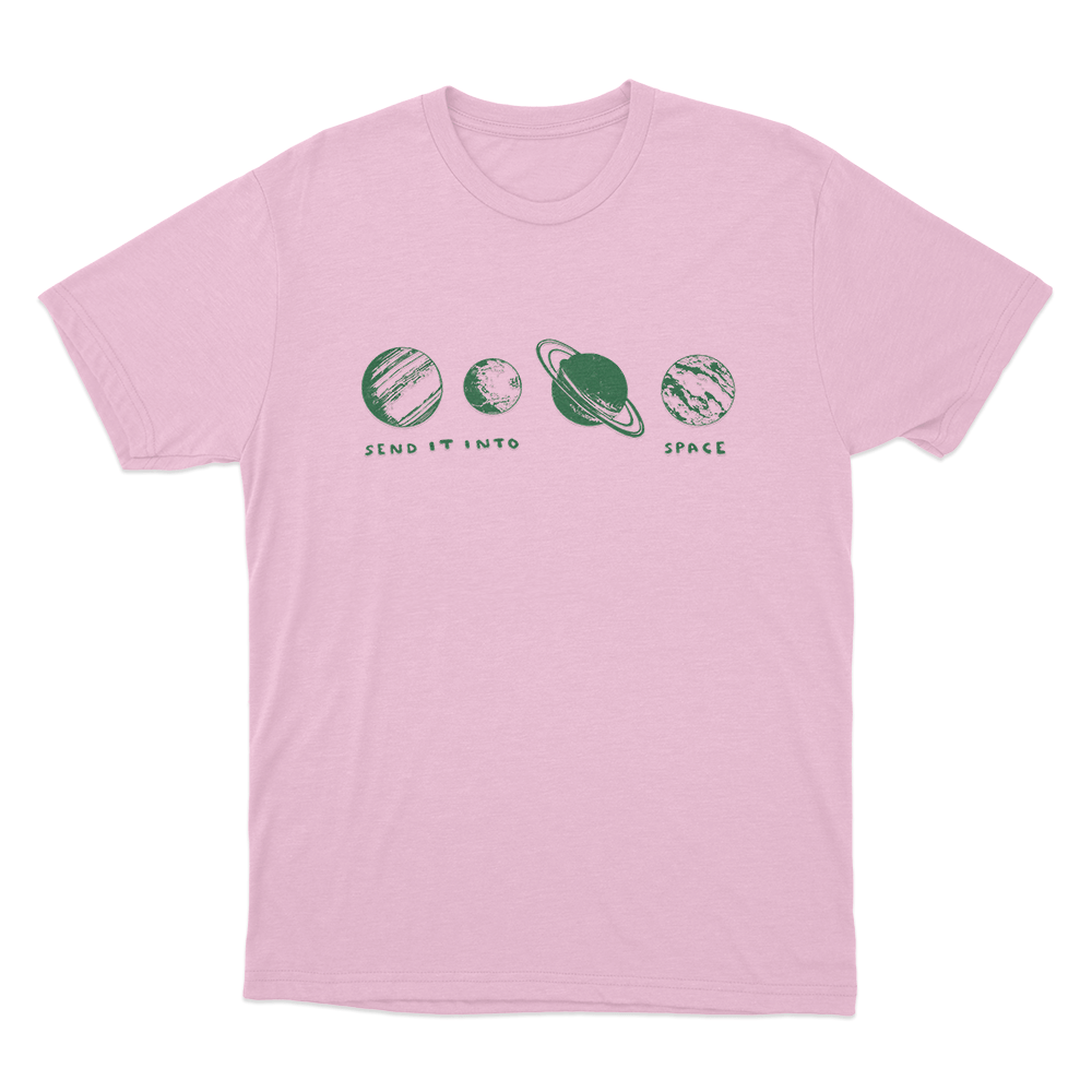 Lizzy Mcalpine Cream Planet Unisex T Shirt Pink Lizzy Mcalpine Cream Planet Unisex T Shirt Pink