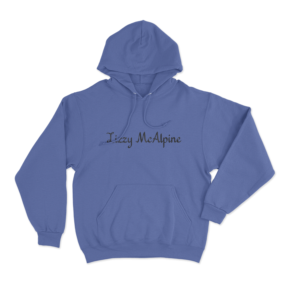 Lizzy Mcalpine Unisex Hoodie Blue Lizzy Mcalpine Unisex Hoodie Blue
