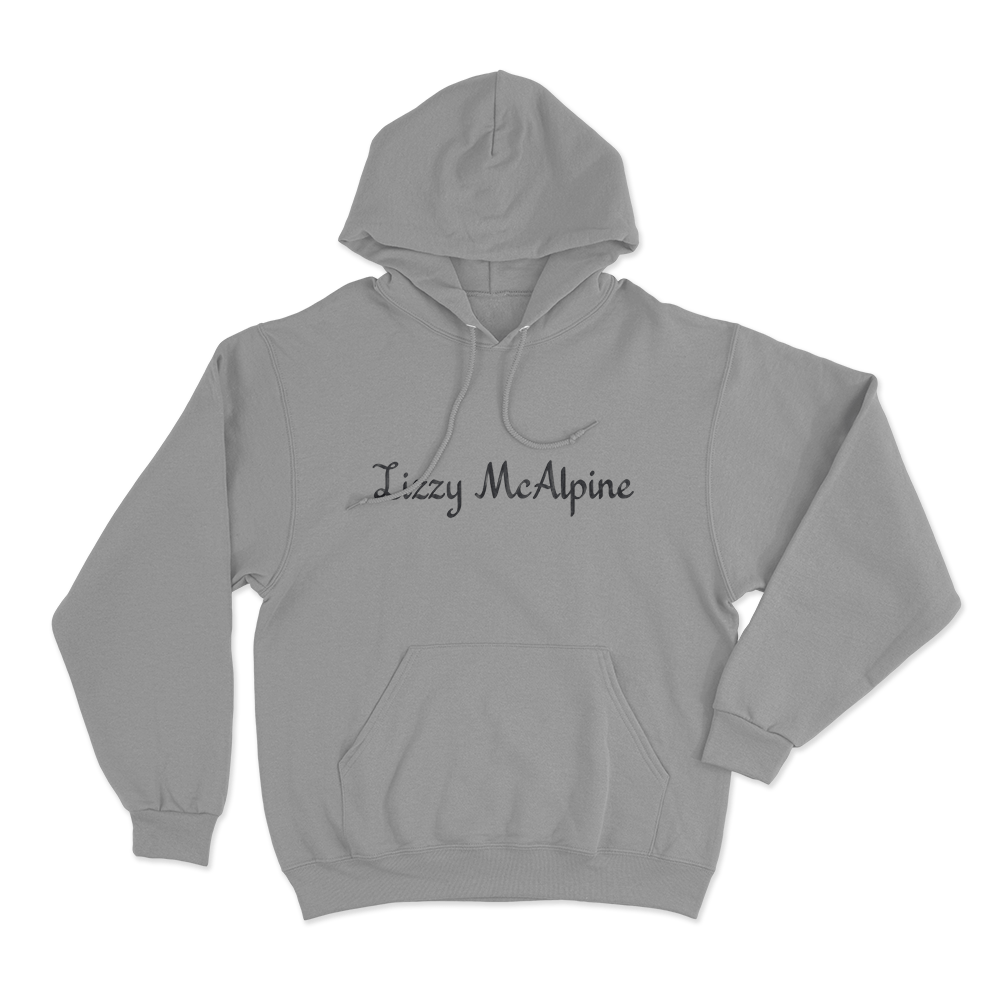 Lizzy Mcalpine Unisex Hoodie Grey Lizzy Mcalpine Unisex Hoodie Grey