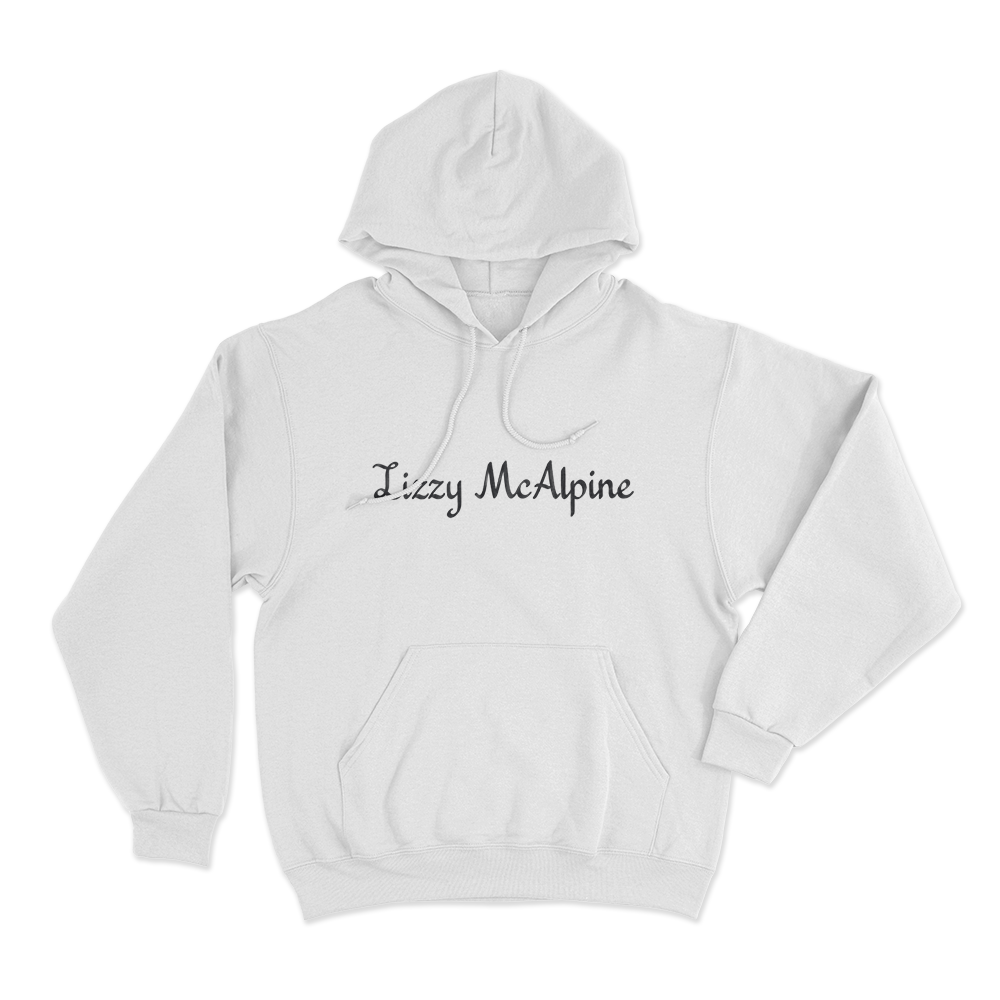 Lizzy Mcalpine Unisex Hoodie White Lizzy Mcalpine Unisex Hoodie White