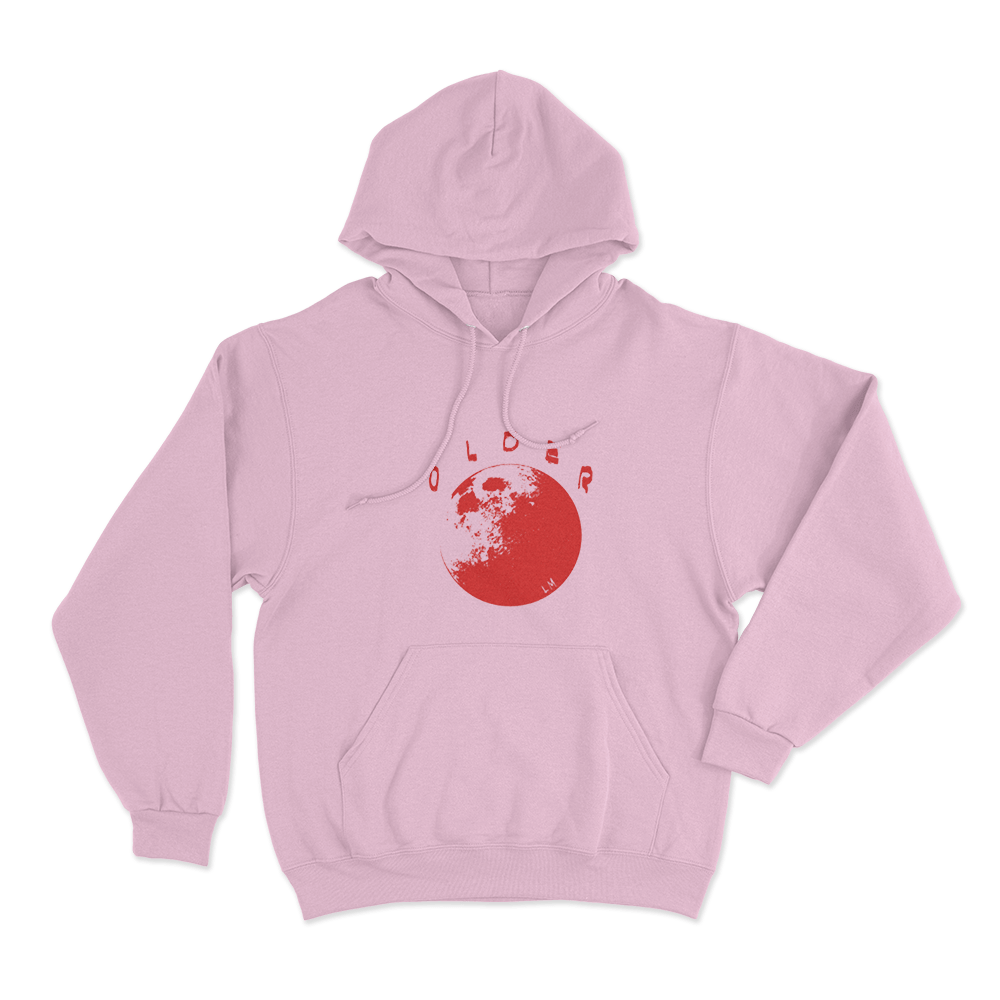 Older Unisex Hoodie Pink Older Unisex Hoodie Pink