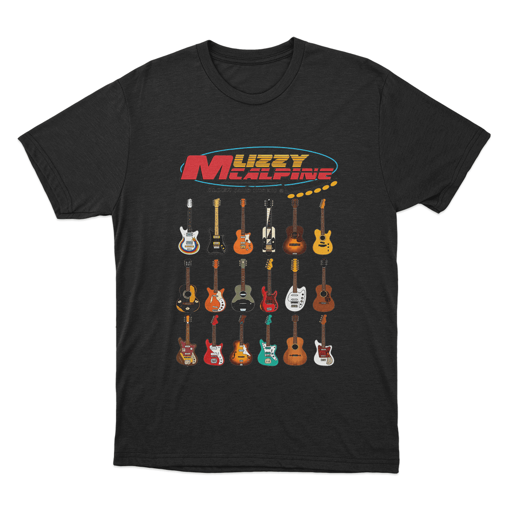 Older (and Wiser) Guitar Unisex T Shirt Black Older and Wiser Guitar Unisex T Shirt Black