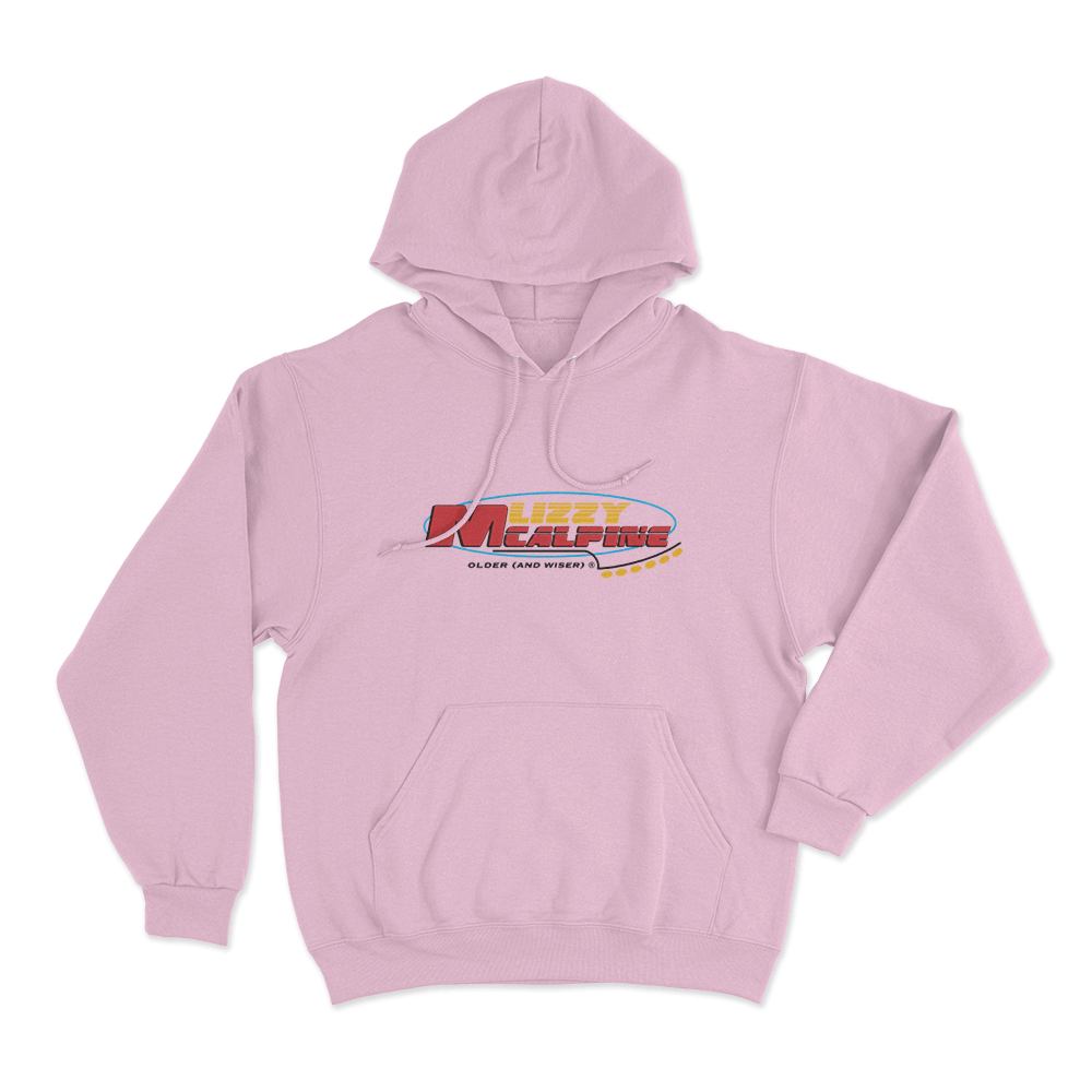 Older (and Wiser) Unisex Hoodie Pink Older and Wiser Unisex Hoodie Pink