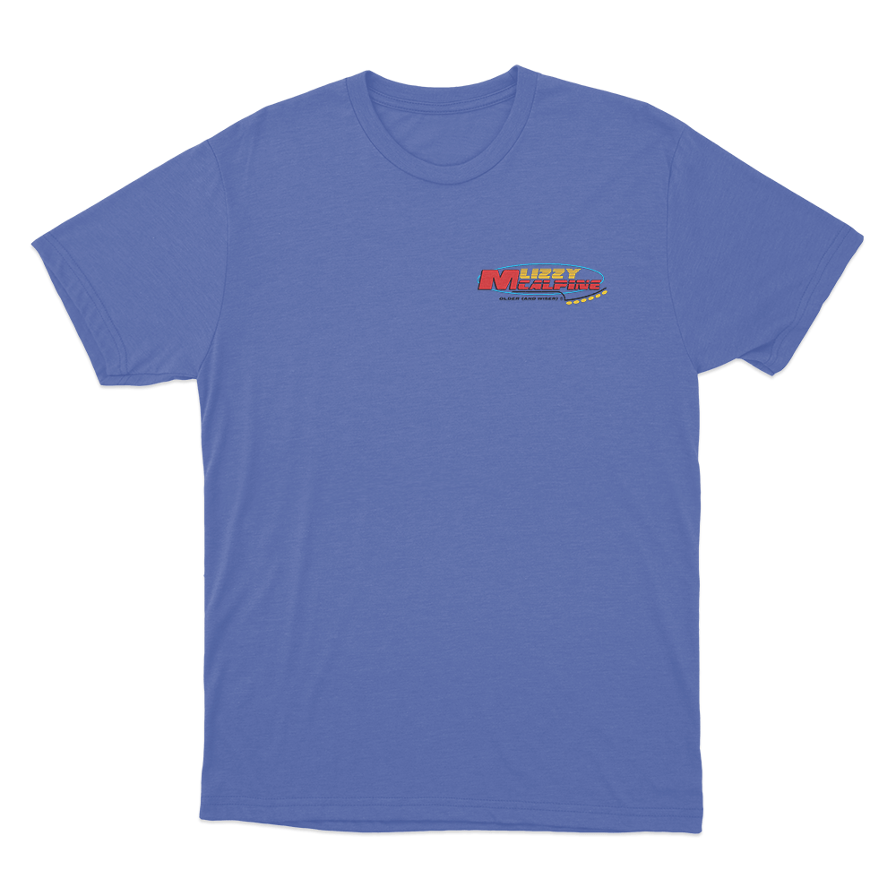 Older and Wiser Unisex T Shirt Blue Older and Wiser Unisex T Shirt Blue 1