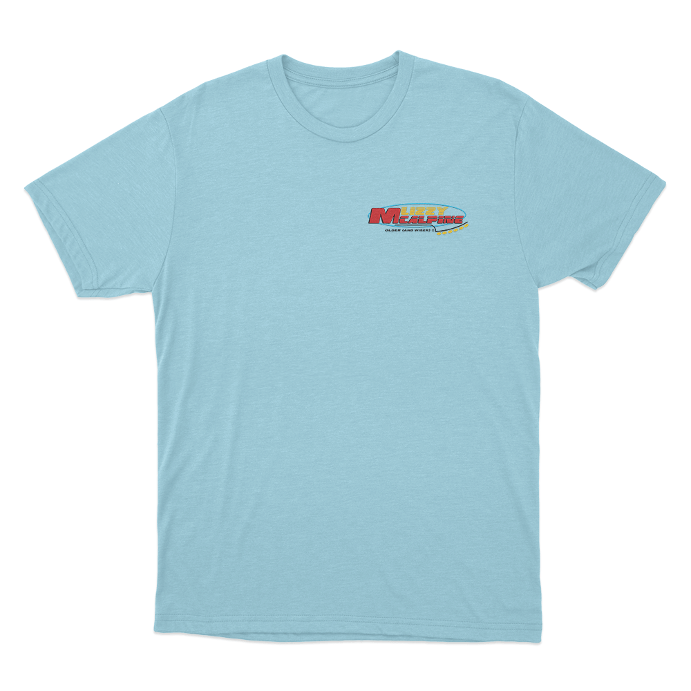 Older and Wiser Unisex T Shirt Sky Blue Older and Wiser Unisex T Shirt Sky Blue 1